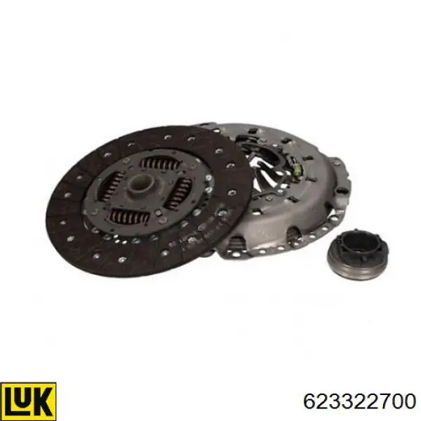Купити 623322700 LUK Комплект зчеплення (диск, корзина, підшипник)