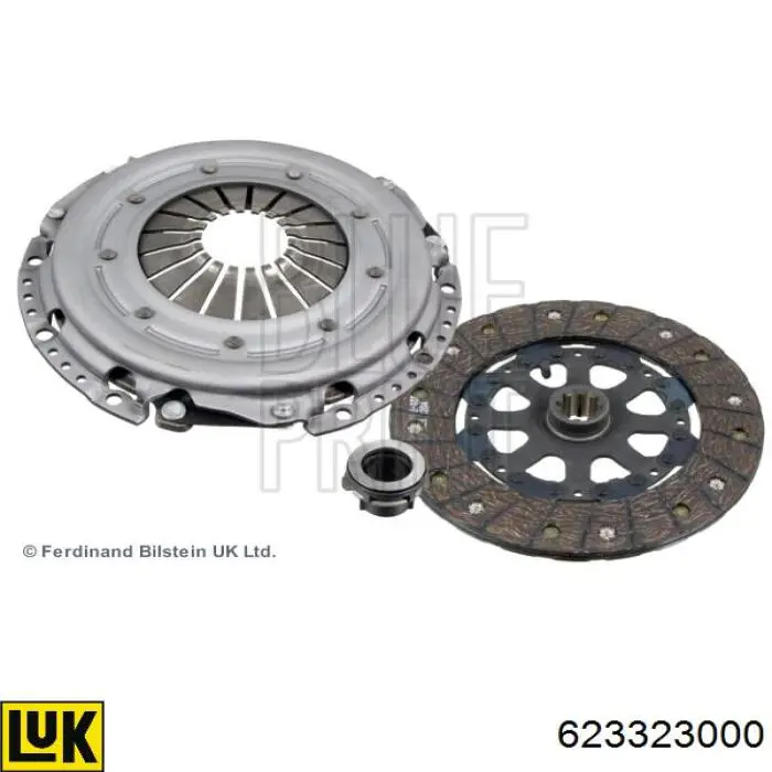 Комплект зчеплення (3 частини) LUK 623323000 ціна, від 175.93 USD