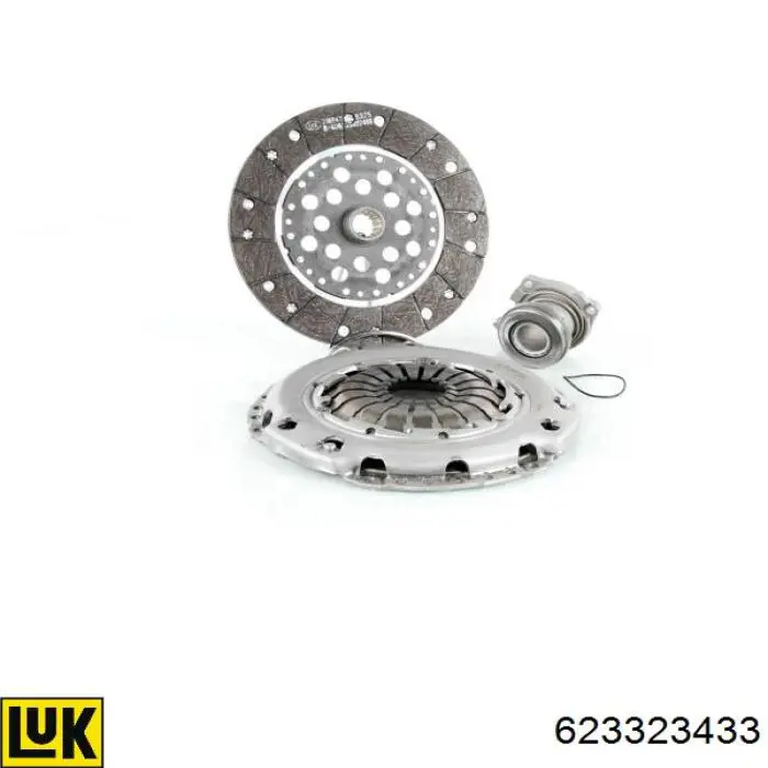 Комплект зчеплення (3 частини) LUK 623323433 ціна, від 177.67 USD