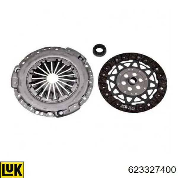 Комплект зчеплення (3 частини) LUK 623327400 ціна, від 190.59 USD