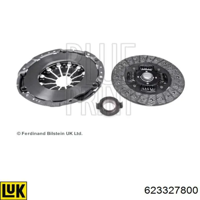 Комплект зчеплення (3 частини) LUK 623327800 ціна, від 168.74 USD