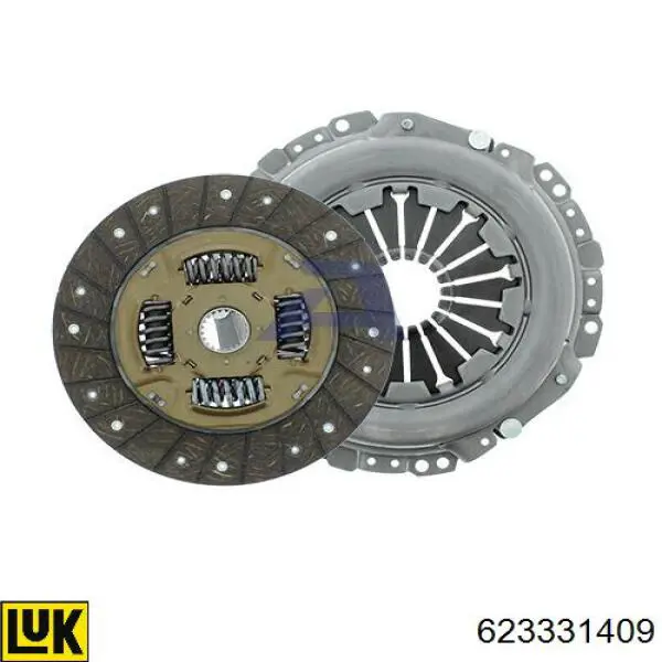 Комплект зчеплення (3 частини) LUK 623331409 ціна, від 199.52 USD