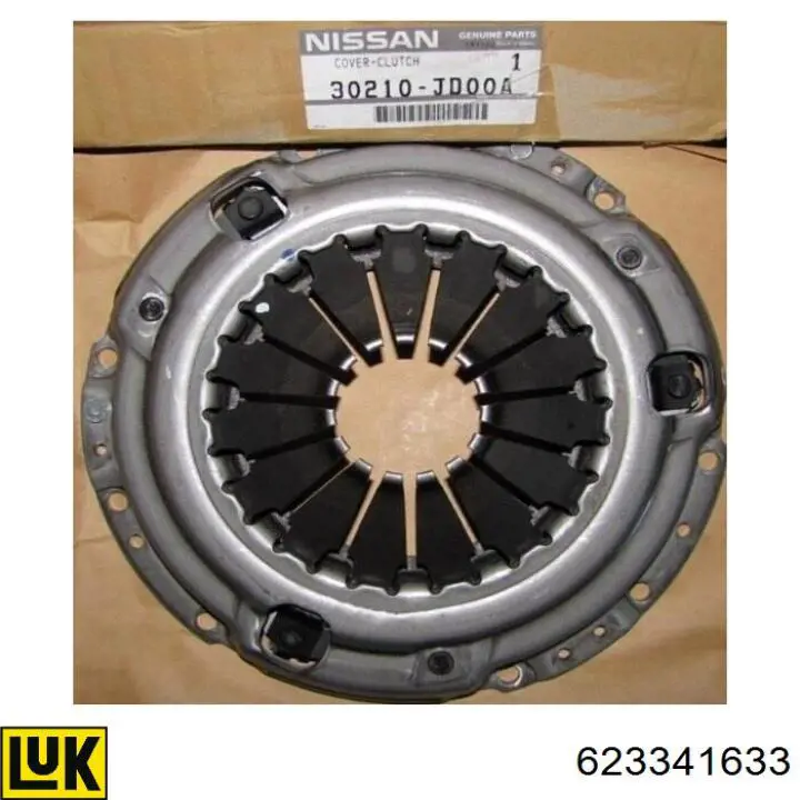 Комплект зчеплення (3 частини) LUK 623341633 ціна, від 187.42 USD
