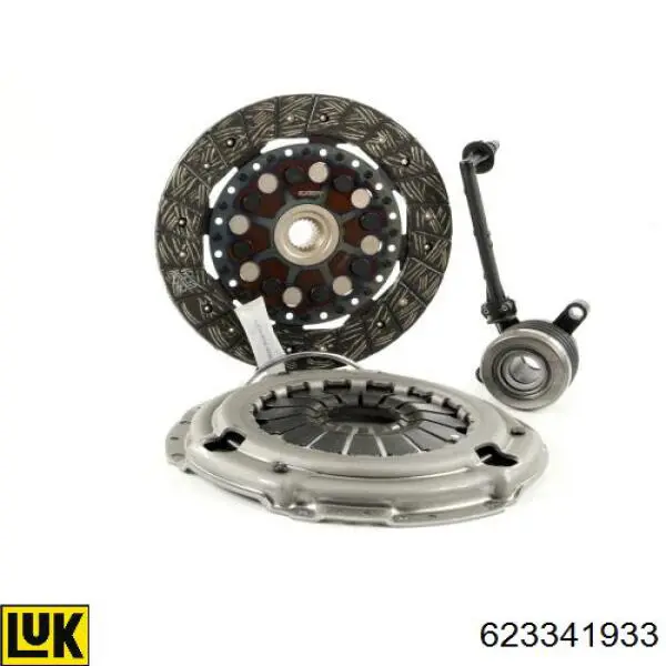 Комплект зчеплення (3 частини) LUK 623341933 ціна, від 185.46 USD
