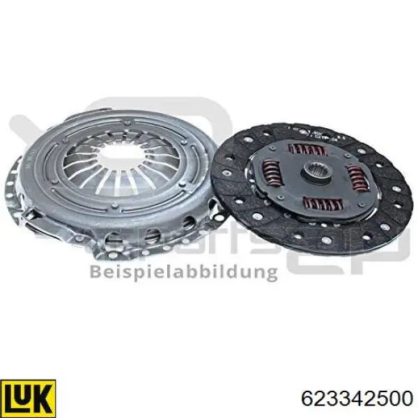 Комплект зчеплення (3 частини) VAG 07K141015DX ціна, від 288.53 USD