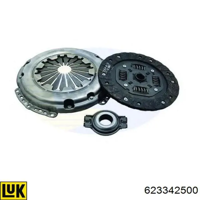 Купити 07K141015DX VAG Комплект зчеплення (диск, корзина, підшипник)