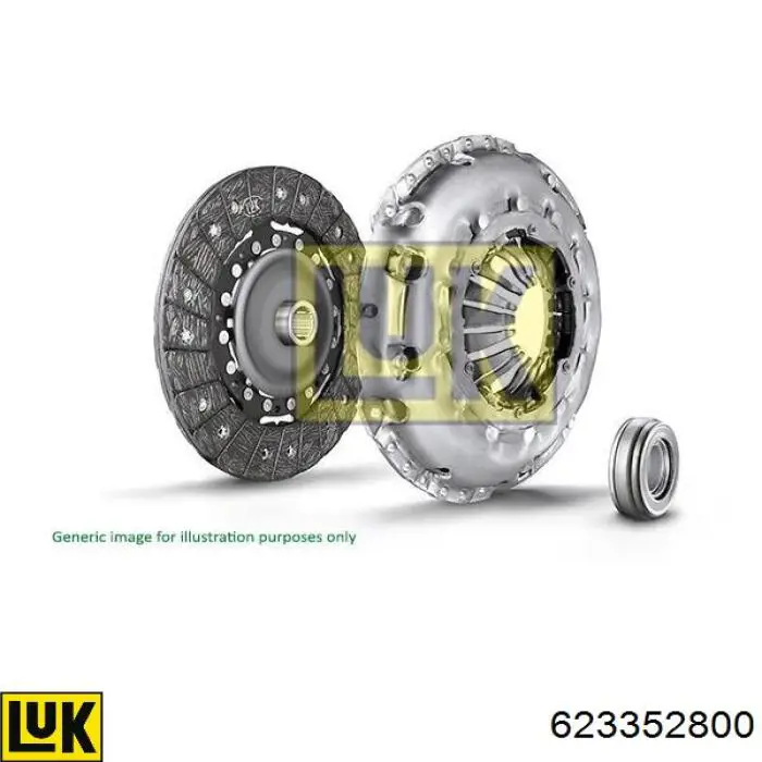 Комплект зчеплення (3 частини) VALEO 832603 ціна, від 189.05 USD