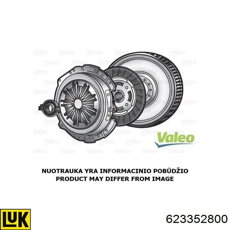 Купити 623352800 INA Комплект зчеплення (диск, корзина, підшипник)