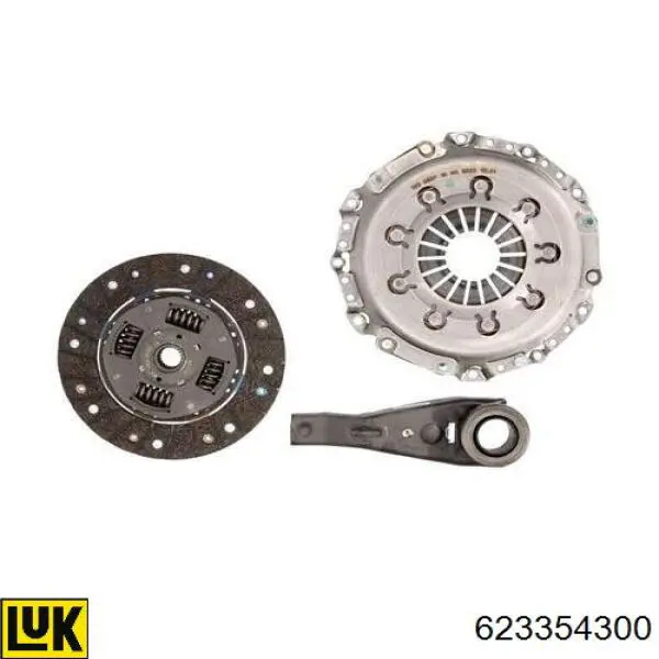 Купити 623354300 LUK Комплект зчеплення (диск, корзина, підшипник)