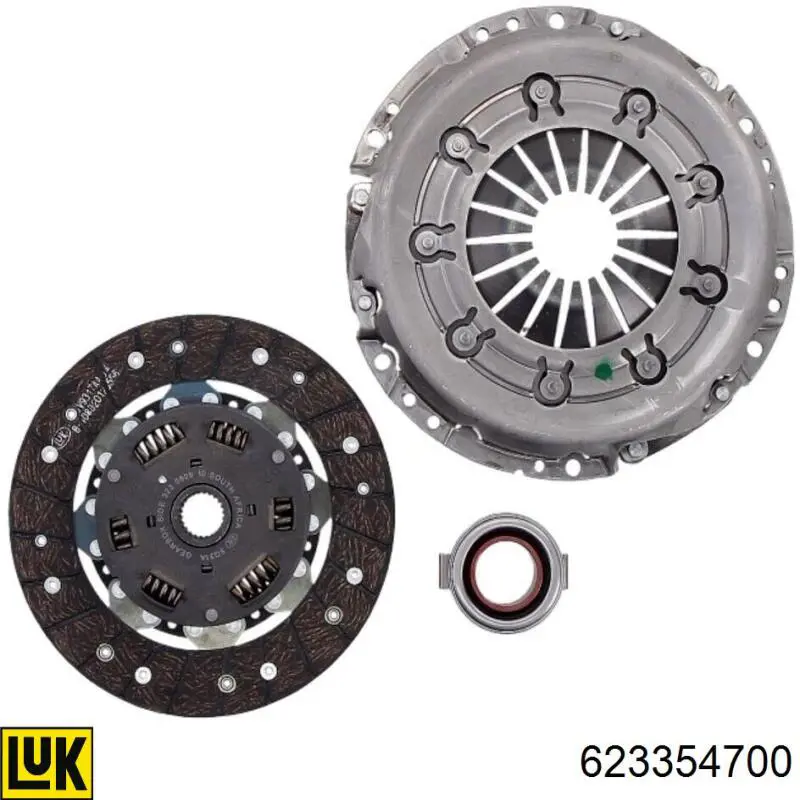 Купити 3000950782 Sachs Комплект зчеплення (диск, корзина, підшипник)
