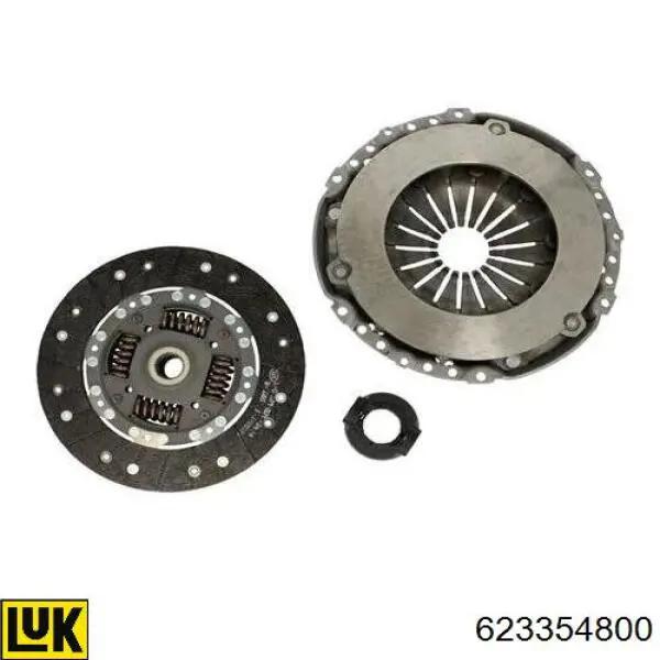 Комплект зчеплення (3 частини) LUK 623354800 ціна, від 250.29 USD