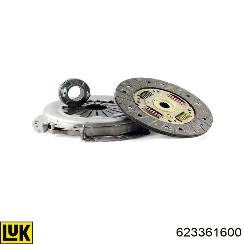 Купити 623361600 LUK Комплект зчеплення (диск, корзина, підшипник)