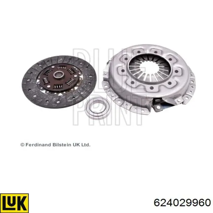 Купити 624029960 LUK Комплект зчеплення (диск, корзина, підшипник)