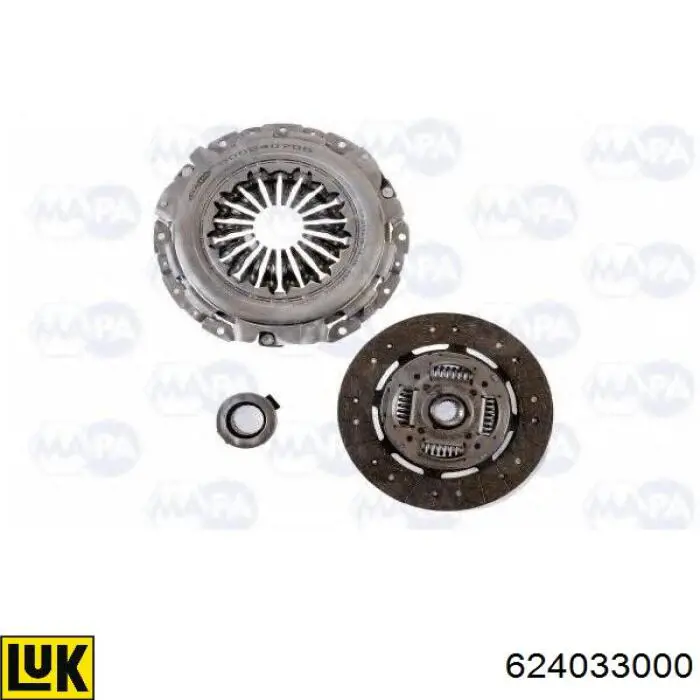 Комплект зчеплення (3 частини) Ford Transit III фургон (V) (1977 - 1986) ціна, від 112.02 USD