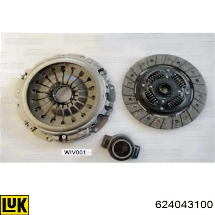 Комплект зчеплення (3 частини) VALEO VAL006757 ціна, від 307.92 USD