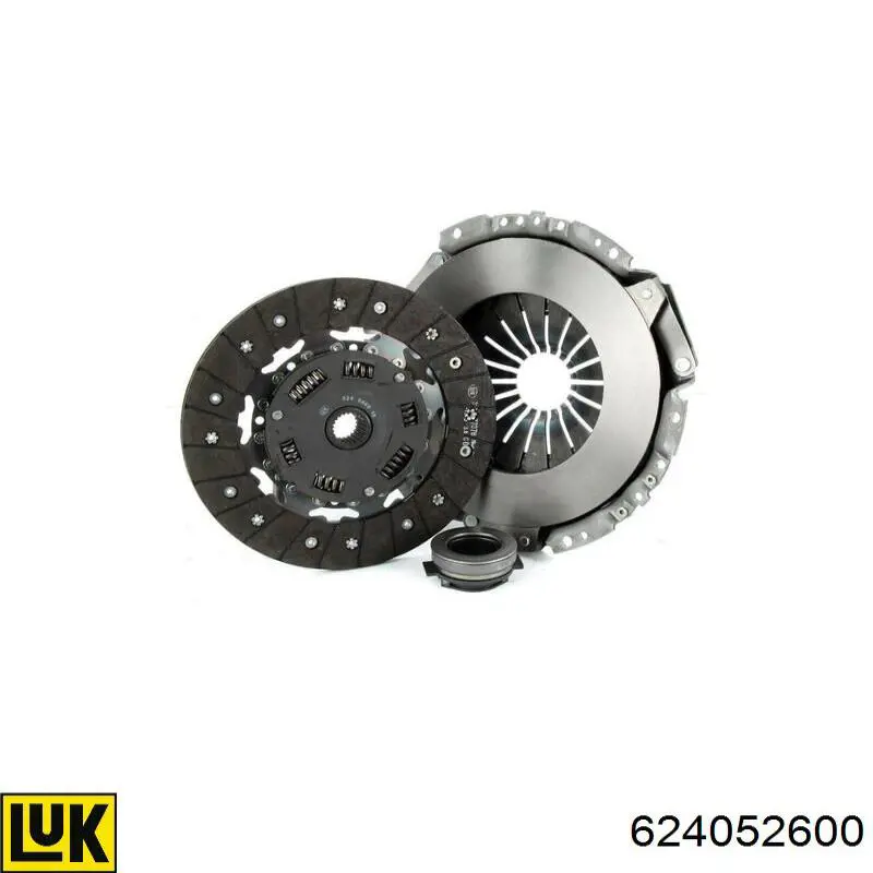 Купити 624052600 LUK Комплект зчеплення (диск, корзина, підшипник)