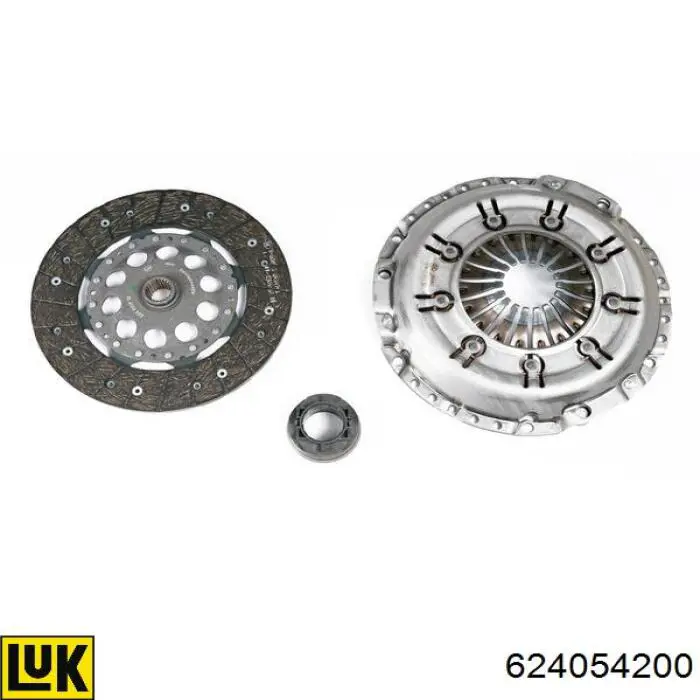 Комплект зчеплення (3 частини) LUK 624054200 ціна, від 167.37 USD