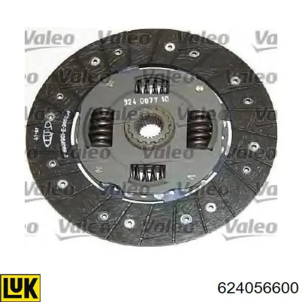 Купити 624056600 LUK Комплект зчеплення (диск, корзина, підшипник)