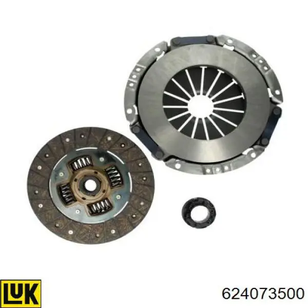 Комплект зчеплення (3 частини) LUK 624073500 ціна, від 135.02 USD