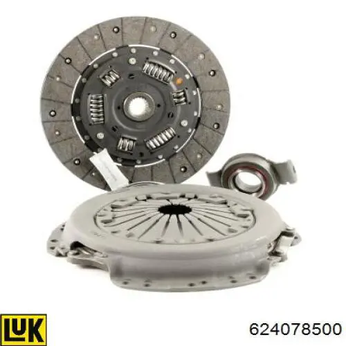 Купити 624078500 LUK Комплект зчеплення (диск, корзина, підшипник)
