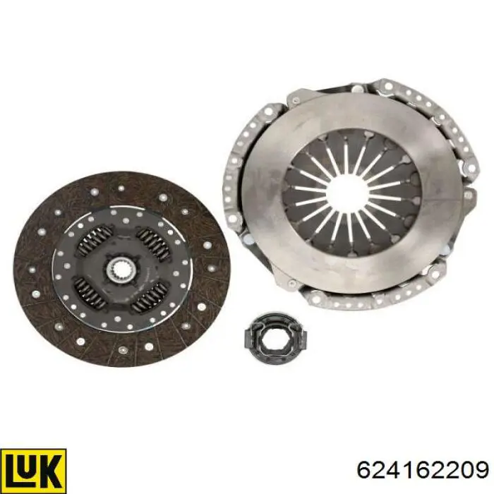 Комплект зчеплення (3 частини) LUK 624162209 ціна, від 129.93 USD