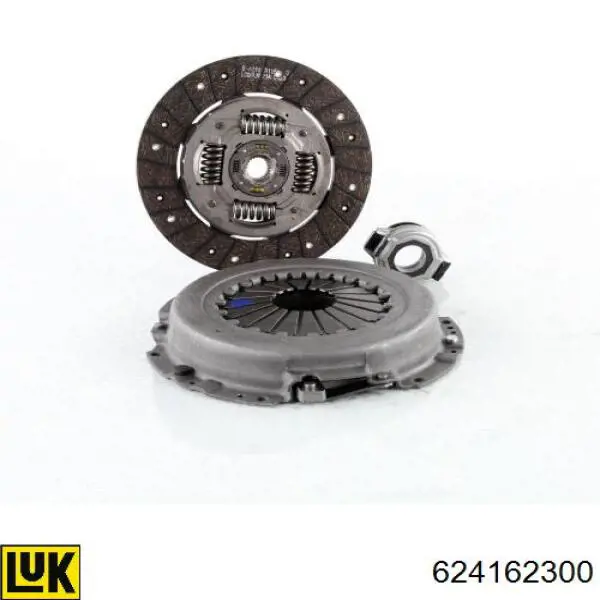Комплект зчеплення (3 частини) LUK 624162300 ціна, від 179.90 USD