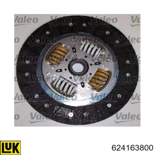 Купити 624163800 LUK Комплект зчеплення (диск, корзина, підшипник)