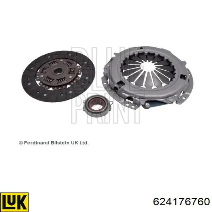 Купити 624176760 LUK Комплект зчеплення (диск, корзина, підшипник)