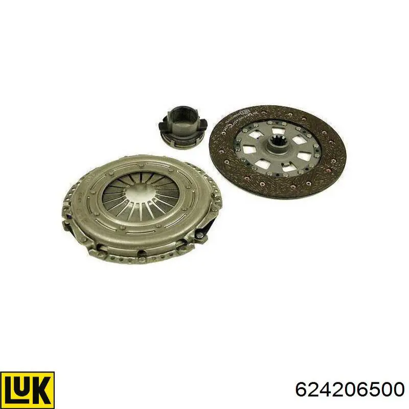 Купити 624206500 LUK Комплект зчеплення (диск, корзина, підшипник)