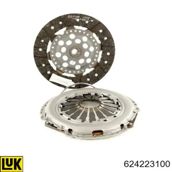 Комплект зчеплення (3 частини) LUK 624223100 ціна, від 208.16 USD
