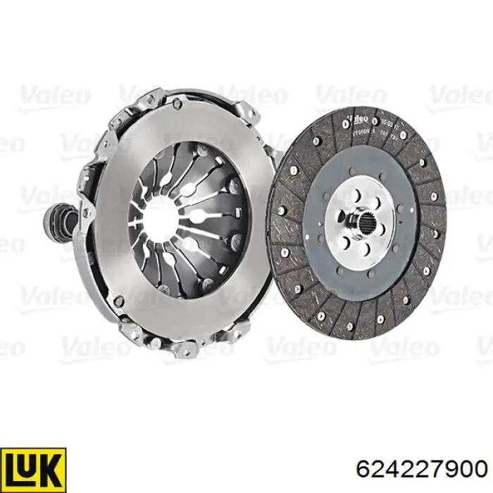 Комплект зчеплення (3 частини) INA 624227900 ціна, від 218.54 USD