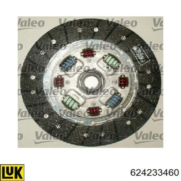 Купити 624233460 LUK Комплект зчеплення (диск, корзина, підшипник)