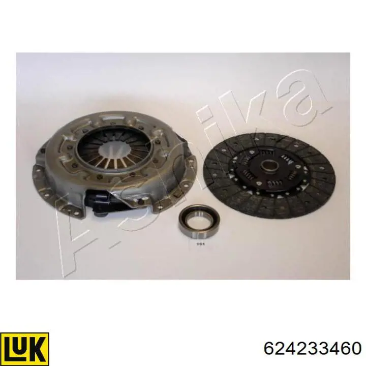 Комплект зчеплення (3 частини) LUK 624233460 ціна, від 117.20 USD