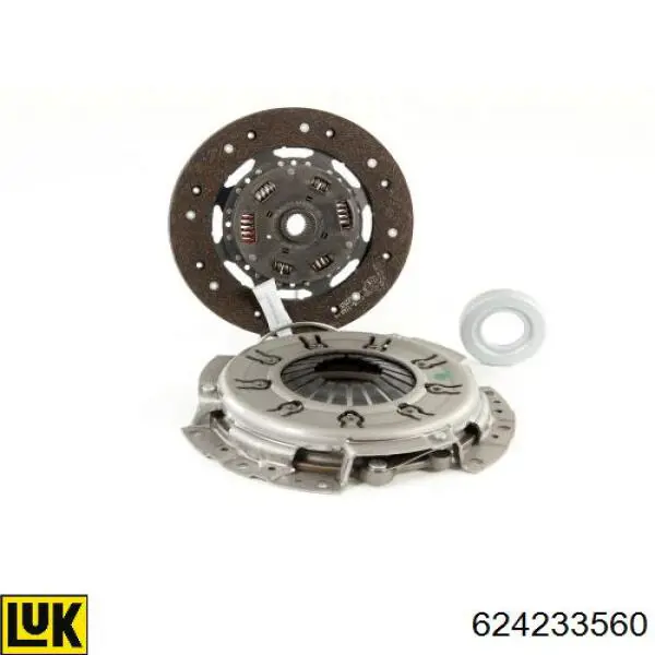 Комплект зчеплення (3 частини) LUK 624233560 ціна, від 115.43 USD