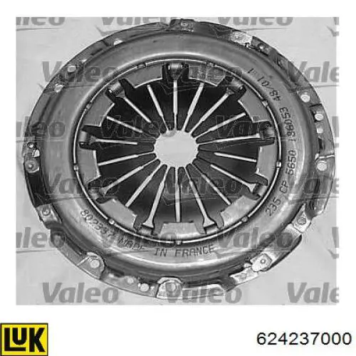 Купити 1636267580 Peugeot/Citroen Комплект зчеплення (диск, корзина, підшипник)