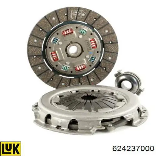 Купити 624237000 LUK Комплект зчеплення (диск, корзина, підшипник)