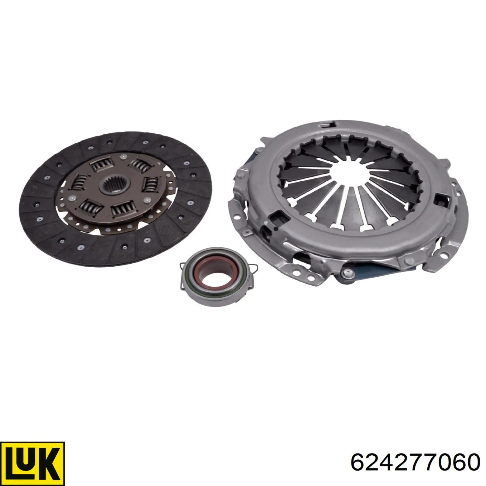 Комплект зчеплення (3 частини) LUK 624277060 ціна, від 181.39 USD