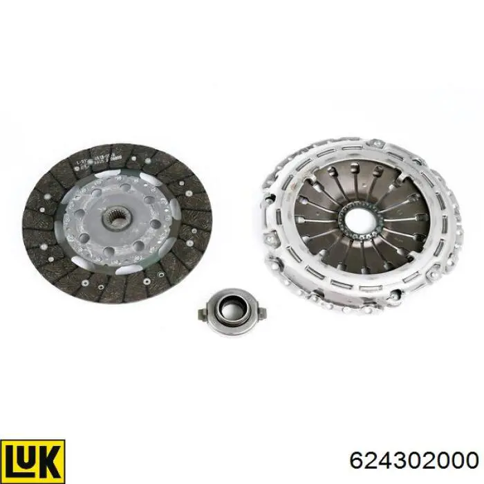 Комплект зчеплення (3 частини) Blue Print ADBP300045 ціна, від 163.98 USD