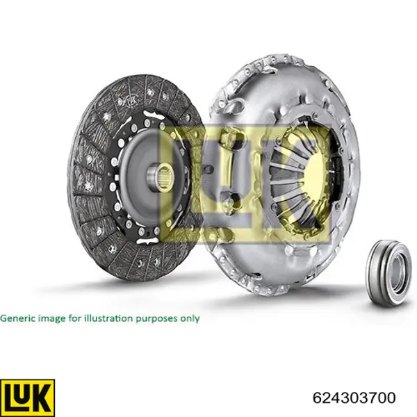KC208 Kamoka Зчеплення в зборі
