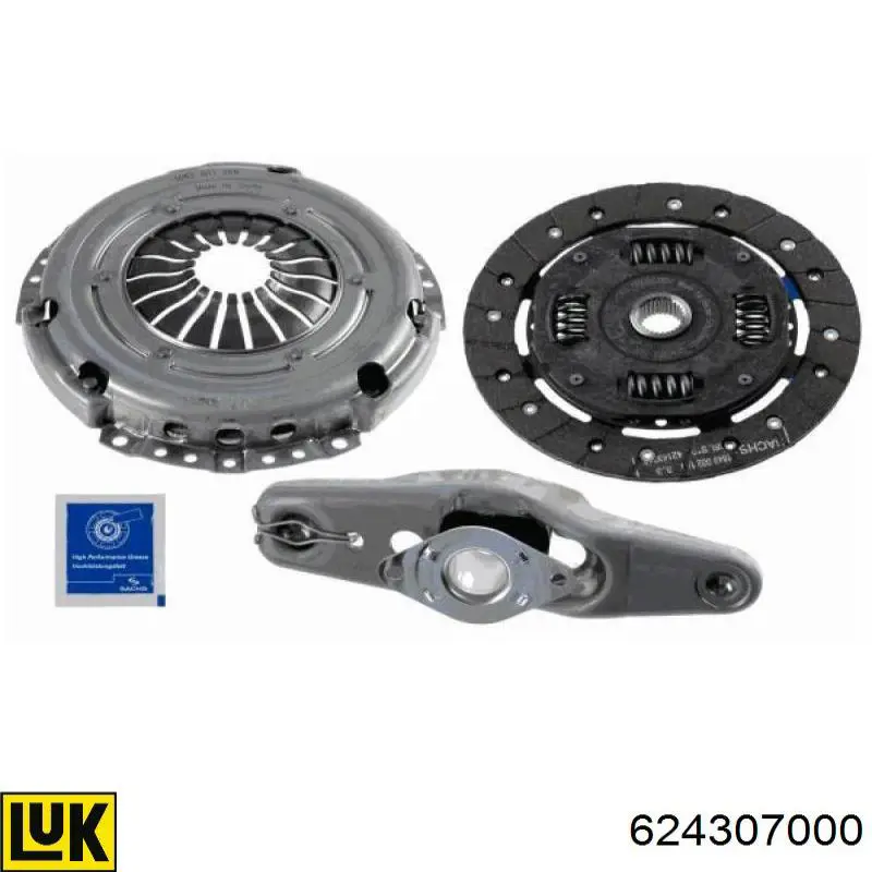 Комплект зчеплення (3 частини) VAG 059198141A ціна, від 297.88 USD