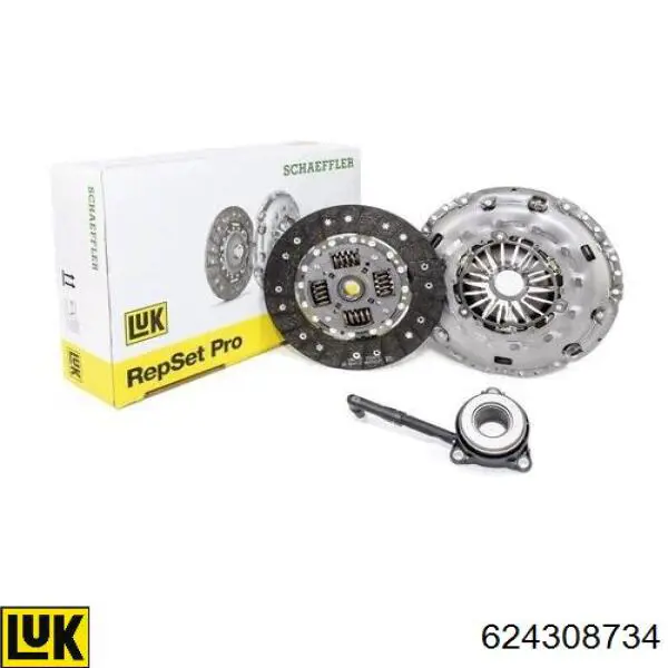 Комплект зчеплення (3 частини) VALEO 834332 ціна, від 231.84 USD