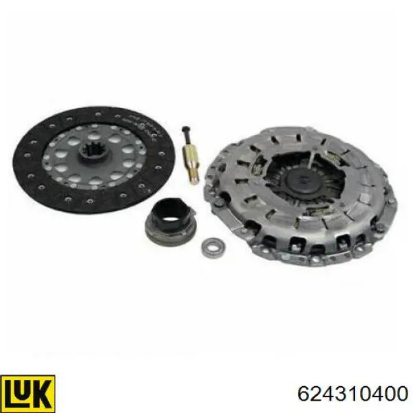 Комплект зчеплення (3 частини) LUK 624310400 ціна, від 334.59 USD