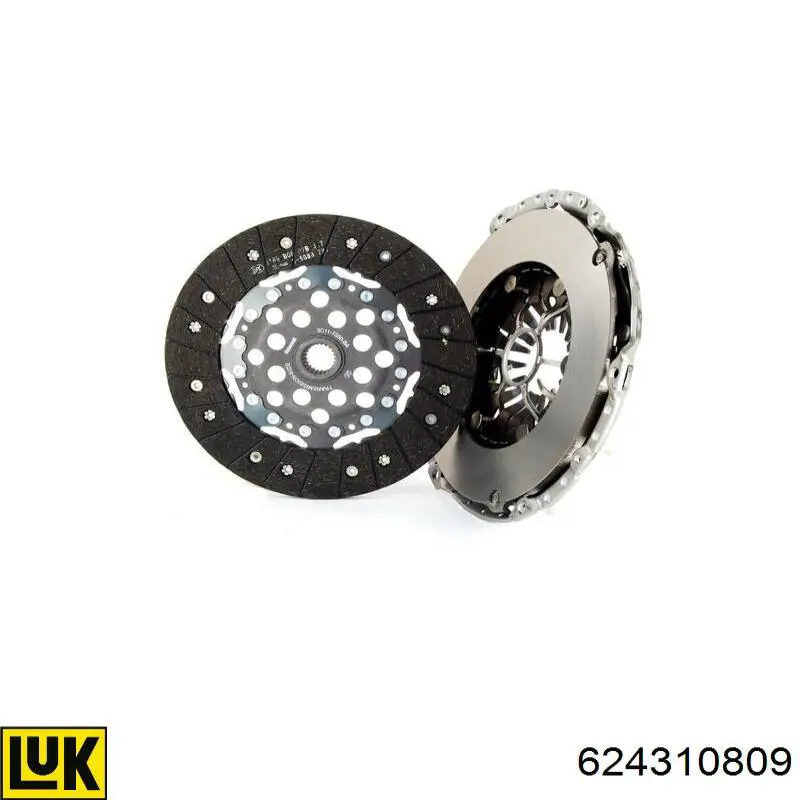 Купити 624310809 LUK Комплект зчеплення (диск, корзина, підшипник)