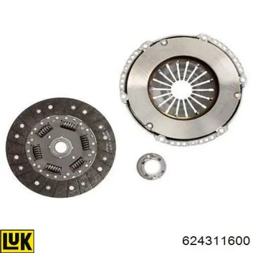 Купити 624311600 LUK Комплект зчеплення (диск, корзина, підшипник)