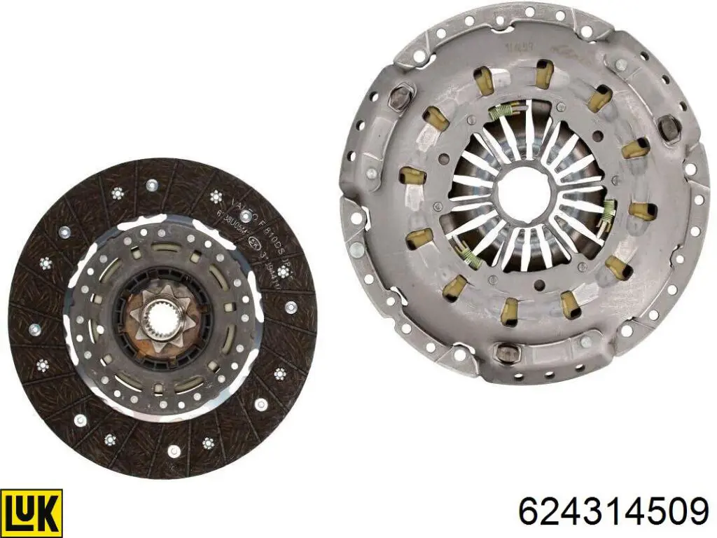Комплект зчеплення (3 частини) Kawe 962284 ціна, від 180.75 USD