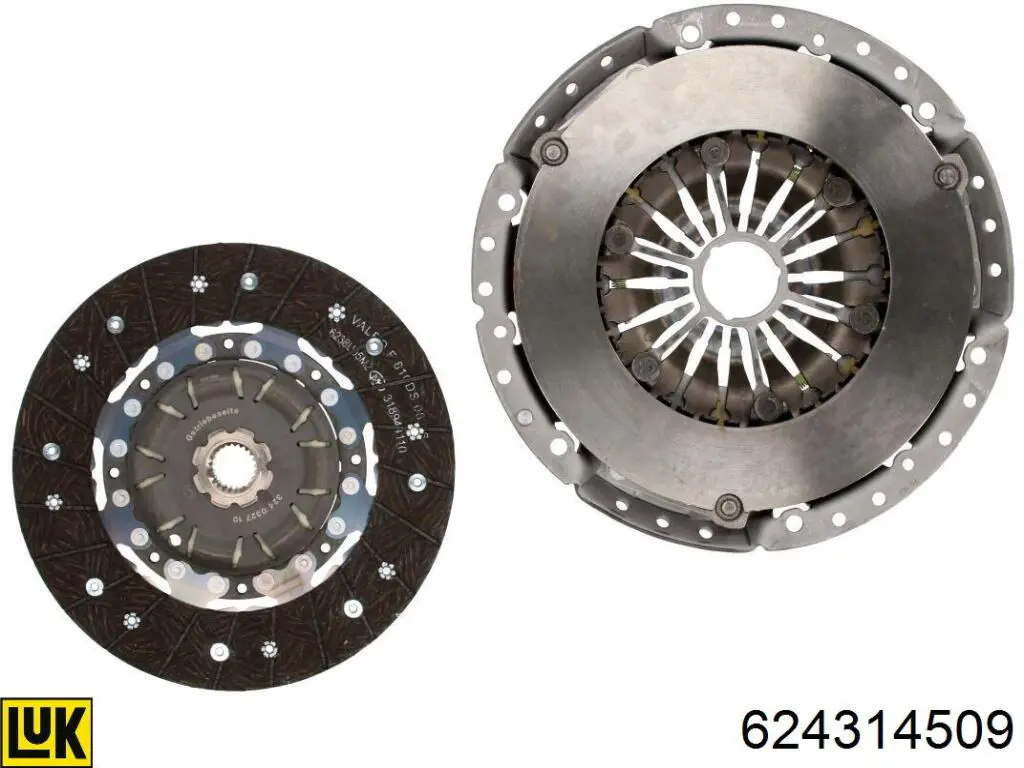 Комплект зчеплення (3 частини) Kawe 962284 ціна, від 91.55 USD
