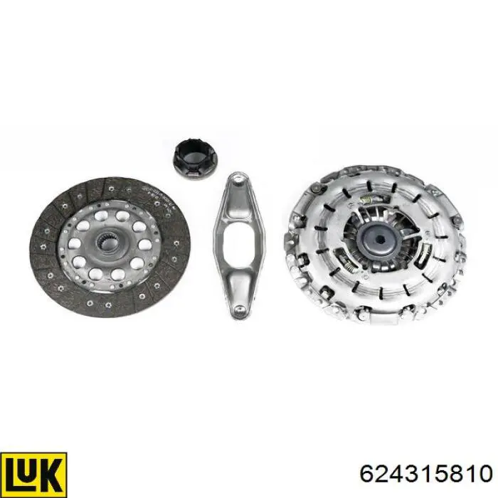 Купити 624315810 LUK Комплект зчеплення (диск, корзина, підшипник)