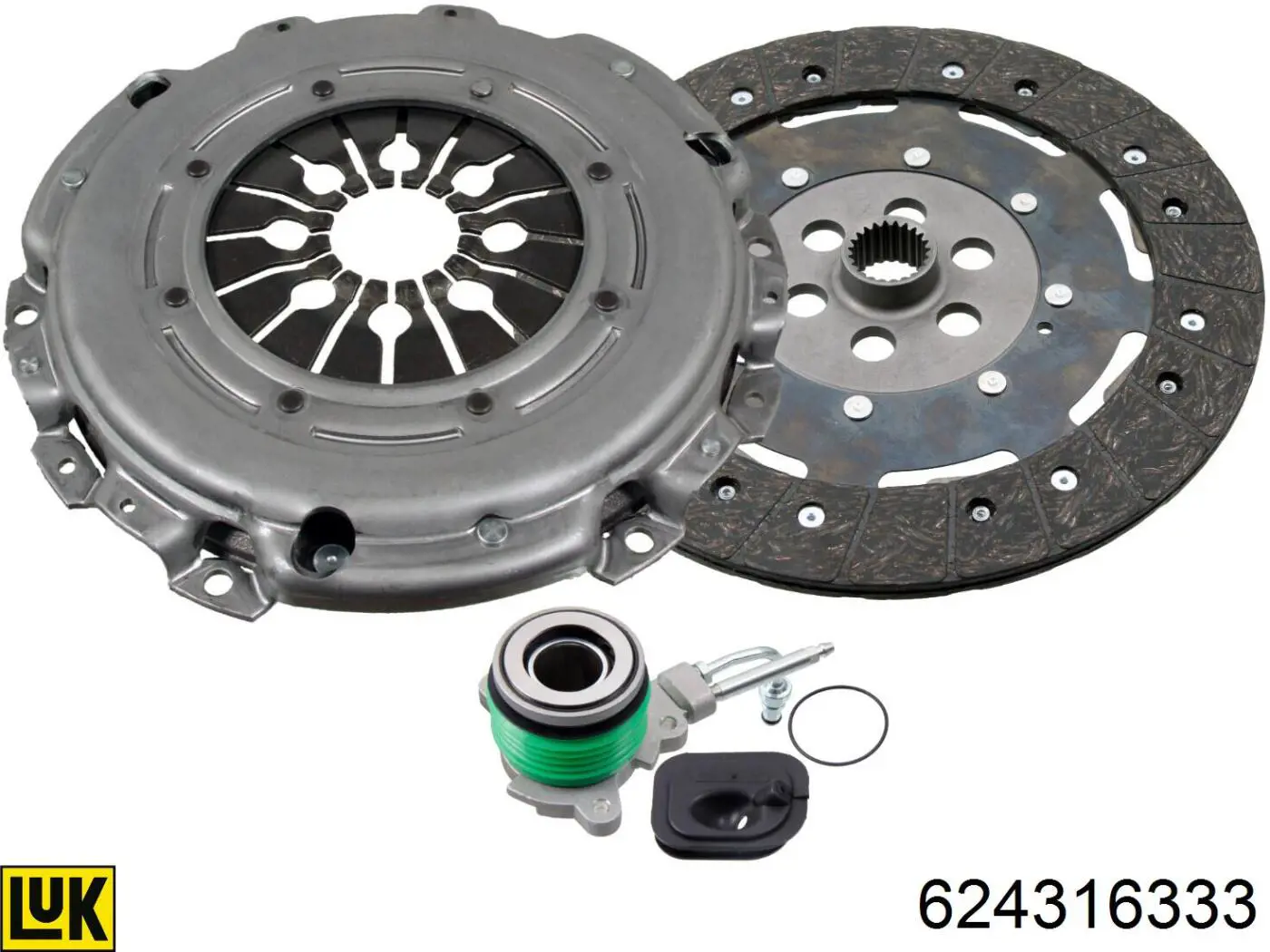 Комплект зчеплення (3 частини) Sachs 3000990113 ціна, від 186.92 USD