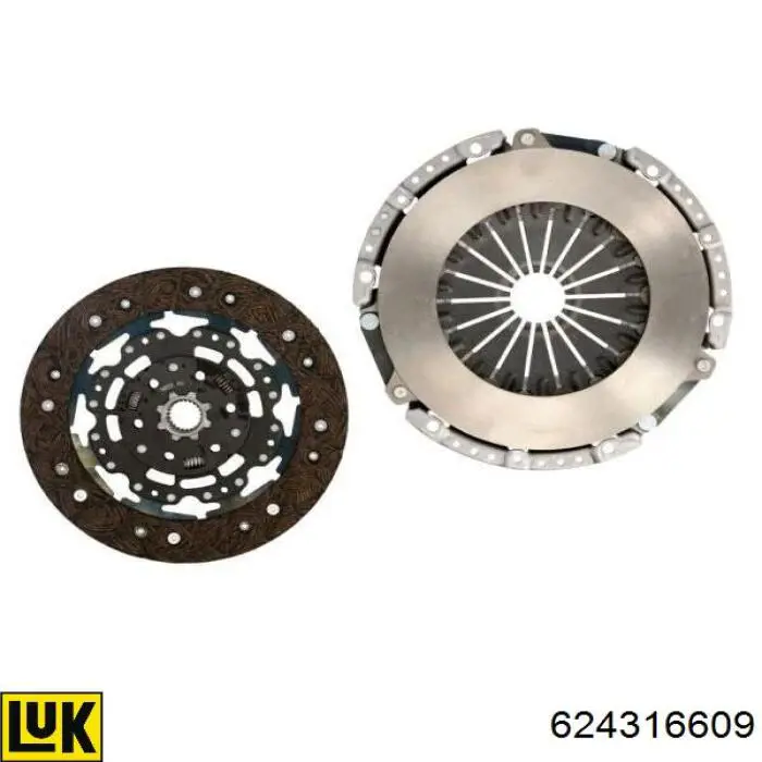 Купити MK10012D Mecarm Комплект зчеплення (диск, корзина, підшипник)