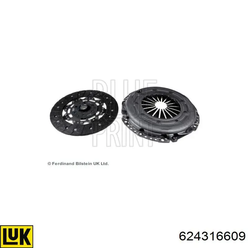 Комплект зчеплення (3 частини) Mecarm MK10012D ціна, від 170.21 USD